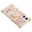 For iPhone 16 Plus Case Stylish Flower Butterfly Pattern Ring Kickstand TPU + PC Phone Cover - Pink - 6