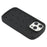 For iPhone 16 Pro Silicone Case Multi Hole Design Shockproof Phone Back Cover - Black - 6