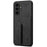 DENIOR For Samsung Galaxy A36 5G Case Elastic Card Holder PU Leather + TPU + PC Phone Cover - Black - 2