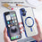 For iPhone 16 Plus Case Compatible with MagSafe TPU + PC Clear Back Cover - Sapphire - 4