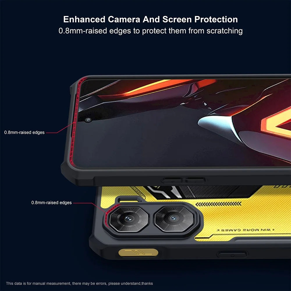 XUNDD For ZTE nubia Neo 3 5G Case Dropproof TPU + Acrylic Clear Back Phone Cover - 2