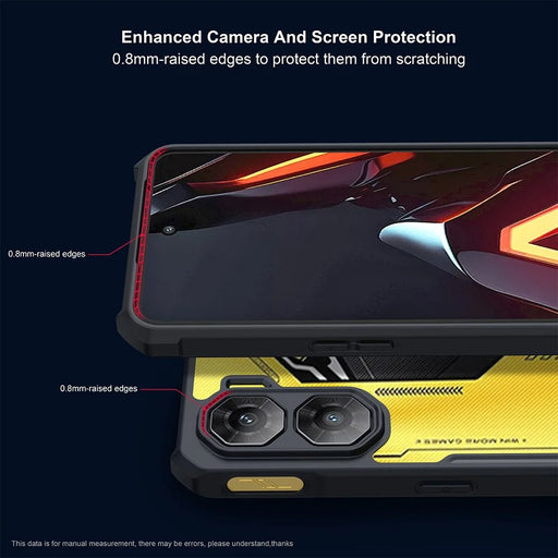 XUNDD For ZTE nubia Neo 3 5G Case Dropproof TPU + Acrylic Clear Back Phone Cover - 2