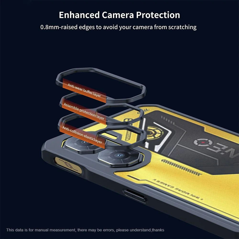 XUNDD For ZTE nubia Neo 3 5G Case Dropproof TPU + Acrylic Clear Back Phone Cover - 4