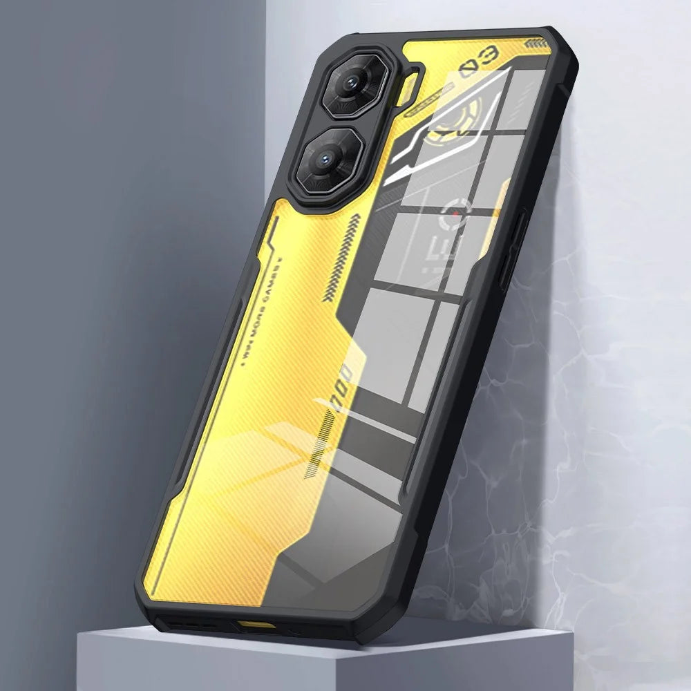 XUNDD For ZTE nubia Neo 3 5G Case Dropproof TPU + Acrylic Clear Back Phone Cover - 6