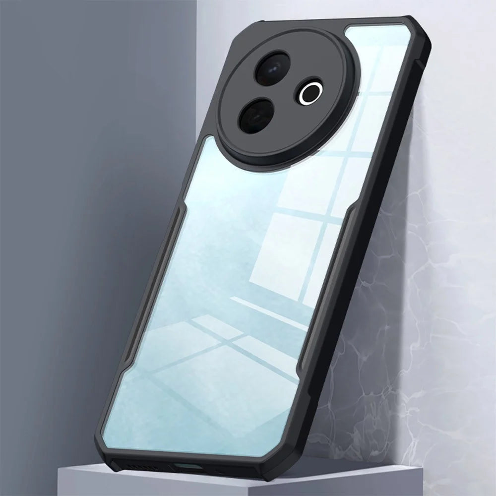 XUNDD For vivo Y39 5G Case Dropproof TPU + Acrylic Clear Back Phone Cover - 6