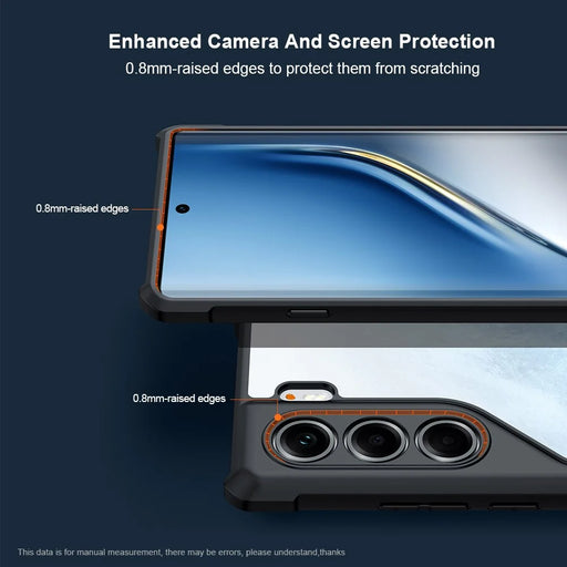 XUNDD For TECNO Camon 40 Pro 4G Case Dropproof TPU + Acrylic Clear Back Phone Cover - 2