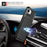 For iPhone 17e / 16e Case with Card Holder PU Leather + TPU Phone Back Cover - Black - 4