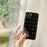 For iPhone 15 Pro Max Case 3D Heart Pattern Hard PC Shockproof Phone Cover - Black - 2