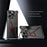 For iPhone 14 Pro Max Bumper Case Four Corner Airbag Kickstand Boardless A-Shape Metal Phone Cover - Black - 2