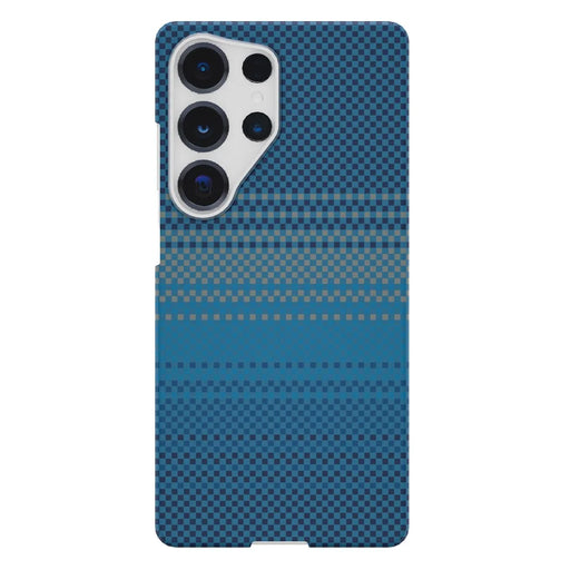 GKK For Samsung Galaxy S25 Ultra Case Hard PC Shockproof Phone Back Cover - Moon Blue - 1