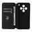 Leather Case for vivo X200s 5G Wallet Rhombus Imprinted Phone Cover - Red - 3