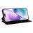 Leather Case for vivo X200s 5G Wallet Rhombus Imprinted Phone Cover - Red - 4