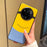 For Realme 14 Pro 5G Case Big Eye Yellow Creative Design Leather + PC Phone Cover - 4