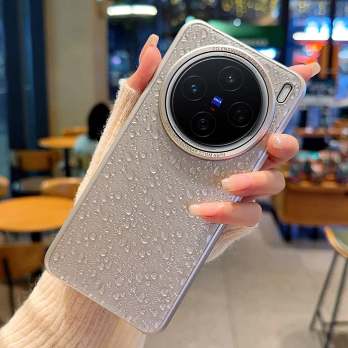 For vivo X200 Pro 5G Case Creative Raindrop Phone Back Cover - Grey - 3