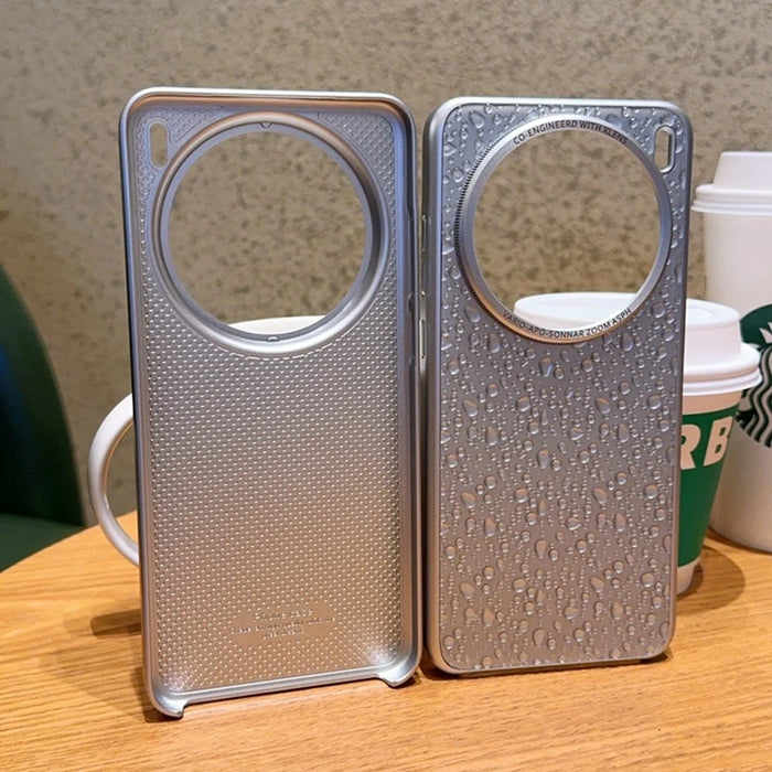 For vivo X200 Pro 5G Case Creative Raindrop Phone Back Cover - Grey - 7