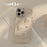 For iPhone 15 Pro Max Case Pearl Heart Aesthetic Shockproof TPU Phone Cover - Beige - 3