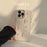 For iPhone 15 Pro Max Case Pearl Heart Aesthetic Shockproof TPU Phone Cover - Beige - 4