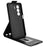 For itel Power 70 4G Stand Case Magnetic Clasp Vertical Flip Leather Phone Cover with Card Holder - Black - 2
