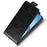For itel Power 70 4G Stand Case Magnetic Clasp Vertical Flip Leather Phone Cover with Card Holder - Black - 4