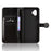 For Samsung Galaxy XCover7 Pro Wallet Case Dot Pattern Imprint PU Leather Phone Cover - Black - 2