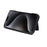 DENIOR D27 For iPhone 16 Pro Magnetic Case RFID Blocking Retro Leather Back Cover with Detachable Card Holder - Black - 6