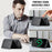 MAGKING K2 Series For iPhone 17e / 16e Case Compatible with MagSafe PC + TPU + PU Phone Cover - Black - 7