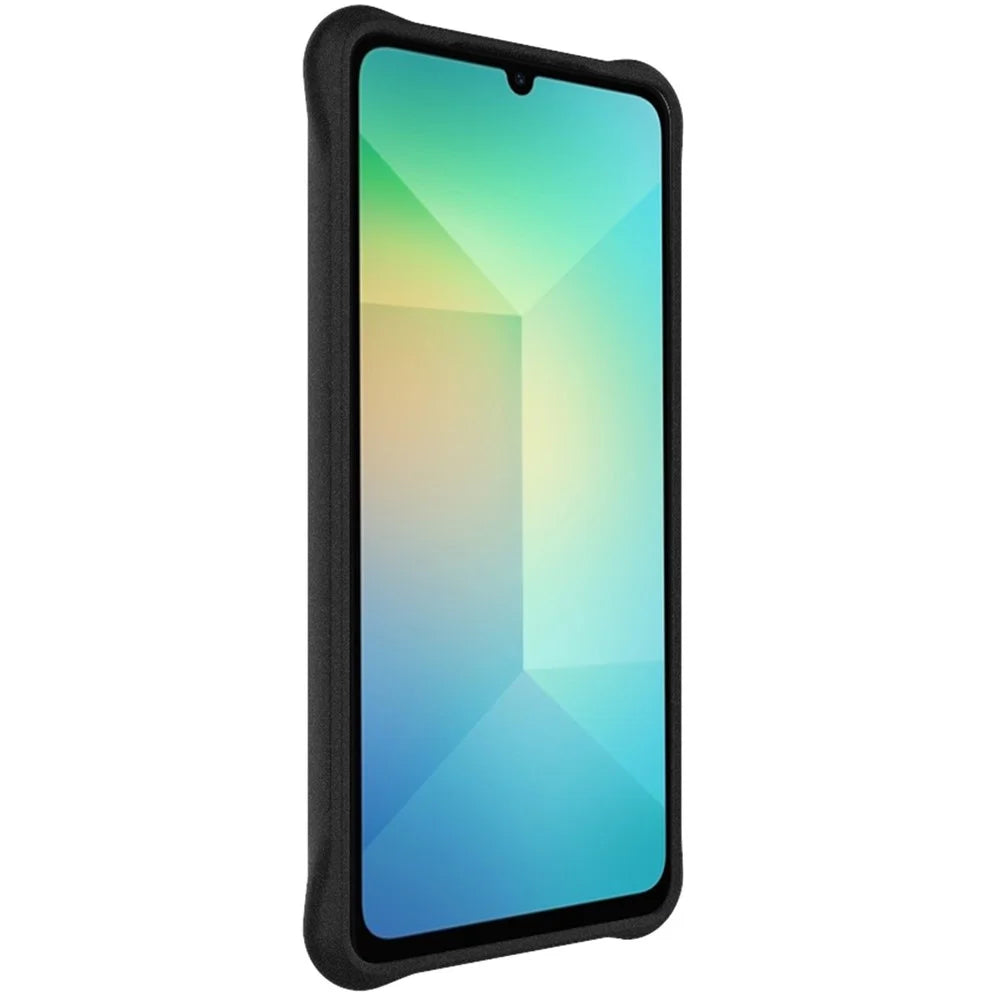 IMAK For Samsung Galaxy A06 5G Case TPU Phone Cover Airbag Shockproof Protection - Matte Black - 2