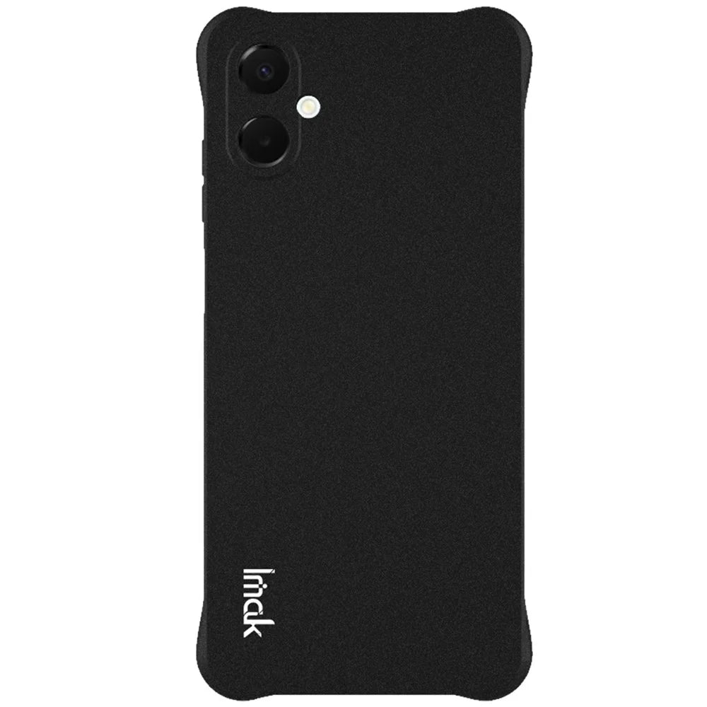 IMAK For Samsung Galaxy A06 5G Case TPU Phone Cover Airbag Shockproof Protection - Matte Black - 3