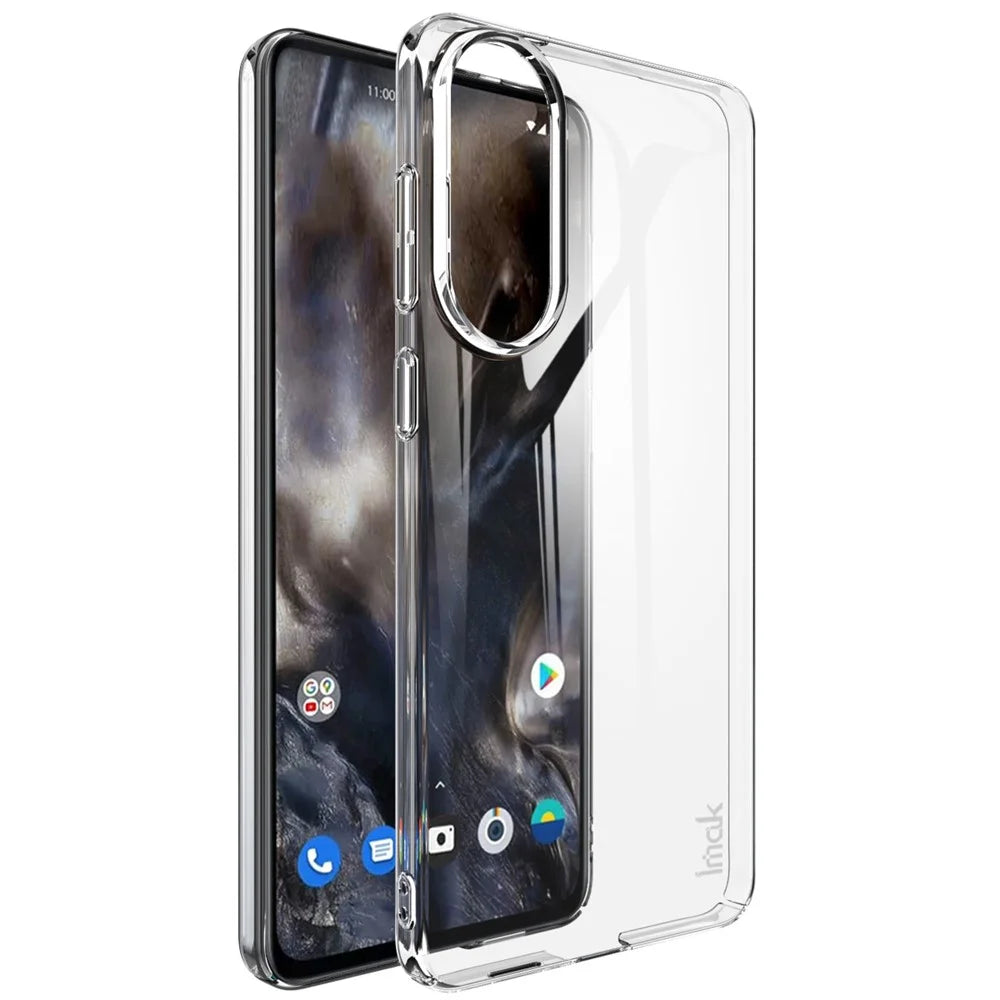 IMAK Crystal Case II Pro for Samsung Galaxy S25 Edge Case Clear PC Protective Phone Cover - 1