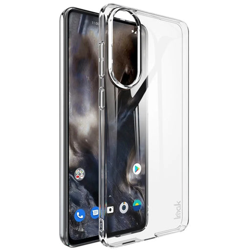 IMAK Crystal Case II Pro for Samsung Galaxy S25 Edge Case Clear PC Protective Phone Cover - 1