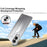 IMAK Crystal Case II Pro for Samsung Galaxy S25 Edge Case Clear PC Protective Phone Cover - 5