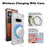 IMAK For Nothing Phone (3a) Case Magnetic Case Shockproof PC TPU Clear Phone Cover - 2