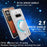 IMAK For Nothing Phone (3a) Case Magnetic Case Shockproof PC TPU Clear Phone Cover - 3
