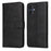 For Samsung Galaxy A25e Case Wallet PU Leather Folio Flip Phone Cover - Black - 1