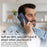 BETOPNICE For iPhone 14 / iPhone 13 6.1 inch Magnetic Case  RFID Blocking Leather Phone Back Cover with Detachable Card Bag - Blue - 7