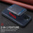 BETOPNICE For iPhone 15 Plus Magnetic Case  RFID Blocking Leather Phone Back Cover with Detachable Card Bag - Blue - 5