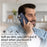 BETOPNICE For iPhone 15 Pro Max Magnetic Case  RFID Blocking Leather Phone Back Cover with Detachable Card Bag - Blue - 7