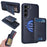 BETOPNICE For Samsung Galaxy S23+ Magnetic Case  RFID Blocking Leather Phone Back Cover with Detachable Card Bag - Blue - 1