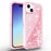 For iPhone 15 Plus Case Shockproof Detachable 2 In 1 TPU + PC Quicksand Phone Cover - Pink - 1