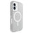 For iPhone 16 Plus Case Compatible with MagSafe Shockproof TPU + PC Phone Back Cover - Transparent Grey - 2