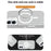 For iPhone 16 Plus Case Compatible with MagSafe Shockproof TPU + PC Phone Back Cover - Transparent Grey - 4