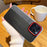 For iPhone 15 Pro Case Camera-Style Carbon Fiber Texture Leather + PC Phone Cover - 4