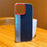 For iPhone 16 Pro Case Camera-Style Carbon Fiber Texture Leather + PC Phone Cover - 2