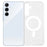 For Samsung Galaxy S24 FE Magnetic Case TPU + Acrylic Clear Phone Cover - 1