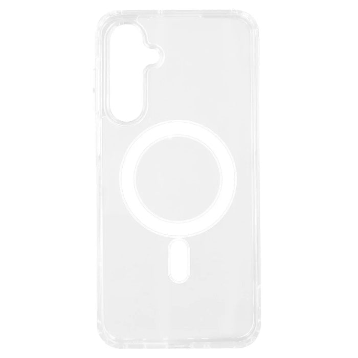 For Samsung Galaxy S24 FE Magnetic Case TPU + Acrylic Clear Phone Cover - 2