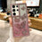 For Samsung Galaxy S25 Ultra Case Rhinestone Butterfly Decor TPU Phone Back Cover - Pink - 2