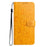 For Samsung Galaxy A36 5G Leather Case Daisy Imprint Wallet Stand Phone Protective Cover - Yellow - 5
