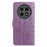 For OnePlus 13 Leather Case Daisy Imprint Wallet Stand Phone Protective Cover - Light Purple - 6