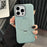 For iPhone 15 Pro Max Magnetic Case TPU + PC Rhombus Kickstand Phone Back Cover - Blue - 1
