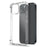 NORTHJO For iPhone 15 Plus Clear Phone Case Four Corner Shockproof TPU Cover with Tempered Glass - 2